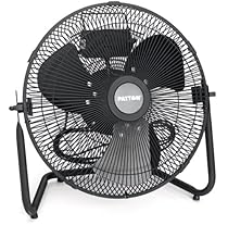 Patton 14" High Velocity Floor Fan, PHV14P-U, Black