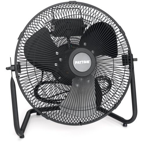Patton 14 High Velocity Floor Fan, PHV14P-U, Black