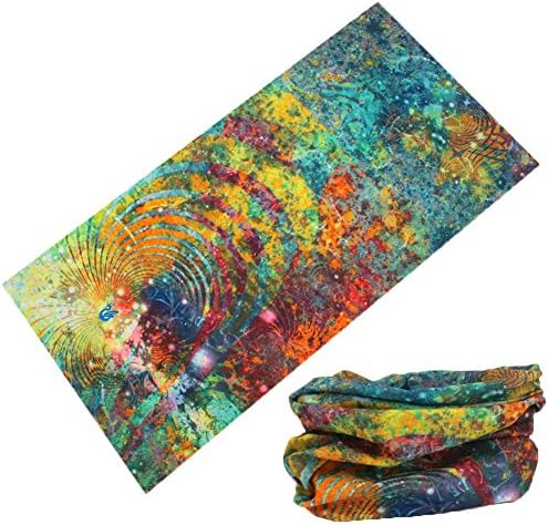 Coolive 16-in-1 Durable Magic Multifunctional and Seamless Magic Sport Headband Bandana Multi Colors for Choices Free Ship From $1.99 (galaxy)