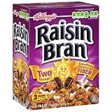 Kellogg's Raisin Bran Cereal 76.5 Total Ounce Two Bag Value Box