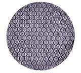 Dura-Grip(TM) Heavy Duty 3" Round, 1/2" Thick Non-Slip Rubber (No glue or nails) Furnitur