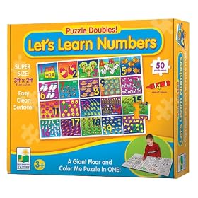Learning Journey 50-pc. Puzzle Doubles Let's Learn Numbers by Learning Journey