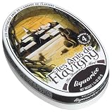 Les Anis De Flavigny, Liquorice (French Mints), 1.75-Ounce Tins (Pack of 8)