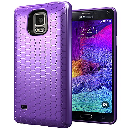 Samsung Galaxy Note 4 Extended Battery Case. Hyperion Samsung Galaxy Note 4 Extended Battery HoneyComb TPU Case / Cover (Fits Hyperion 8000mAh Extended Battery)) [2 Year No Hassle Warranty] (CASE ONLY. Does not include battery) **Hyperion Retail Pack