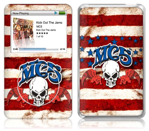 Music Skins iPod Classic用フィルム  MC5 – Kick Out The Jams  iPod classic  MSRKIPC00091