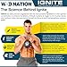 WOD Nation IGNITE Pre Workout Supplement - Quick CLEAN Energy & Sustained Endurance - Creatine Free - No Proprietary Blends - 300 Grams Powder - Tart Raspberry Lemonade