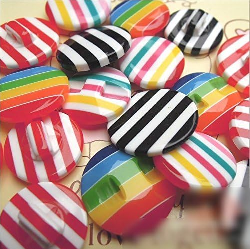 Rainbow Mixed New Candy Color Sewing Clothing Buttons Clothes Accessory 100pcs/lot