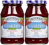 Smucker's Sugar Free Seedless Strawberry Jam, 12.75 oz, 2 pk