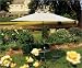 Coolaroo Smoke 11' Round Patio Umbrella with 3 position Tilt-Aluminum Pole 317171