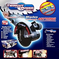 TWINCUT POWER SAW PLUS - AS SEEN ON TV (TWIN PERFORMANCE BLADES CUT THROUGH ANYTHING!)