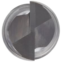Melin Tool AMG-DP Carbide Drill Mill, Uncoated (Bright) Finish, 30 Deg Point Angle, 2 Flutes, 2.5" Overall Length, 0.3125" Cutting Diameter, 0.3125" Shank Diameter