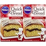 Pillsbury Cinnamon Swirl Quick Bread Mix, 17.4 oz, 2 pk