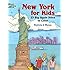 New York for Kids: 25 Big Apple Sites to Color (Dover Coloring Books)