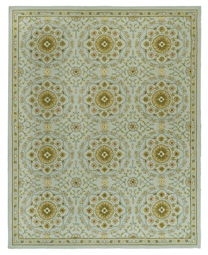 Safavieh HK378A-5R Chelsea Collection 5-Feet 6-Inch Hand-hooked Wool Round Area Rug, Multicolor