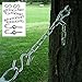 Apontus Hammock Chains Tree Straps Hanging Kit 2 Eye Bolts 2 S Hooks 2 Chains 13