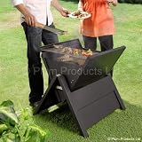 BuyDirect4U Adelaide® Family Foldable Slimline Barbecue (Medium BBQ)