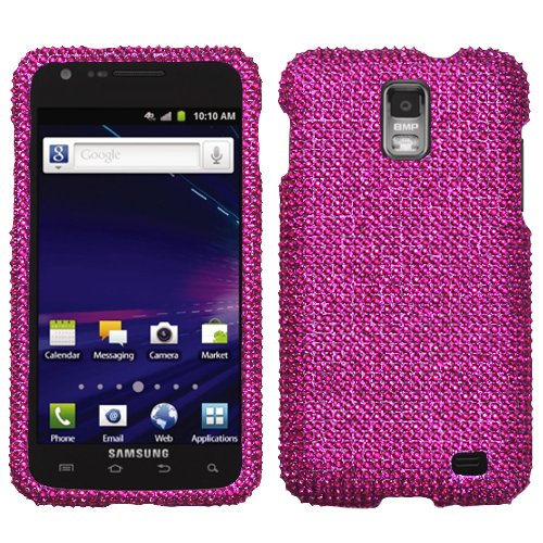 Faceplate Diamante I727 Cover Protector Samsung Galaxy Ii Pink Samsung Diamante