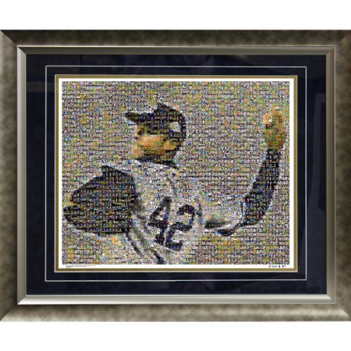 Steiner Sports MLB New York Yankees Mariano Rivera Mosaic Framed 20x24 Photograph - Limited Edition of 1,000
