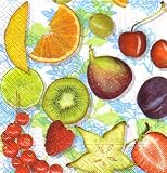 Serviette fruits