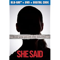 She Said (Blu-Ray + DVD + Digital) [Blu-ray]