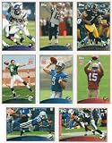 2009 Topps Football Complete Mint Hand Collated 440 Card Set. Loaded with Stars Including Tom Brady, Tony Romo, Roethlisberger, Reggie Bush, Randy Moss, Adrian Peterson, Peyton Manning, Eli Manning, Donovan Mcnabb, Matt Ryan Plus Rookie Cards of Mark Sanchez, Matthew Stafford, Shonn Greene, Lesean Mccoy, Pat White, Josh Freeman, Percy Harvin, Jeremy Maclin, Chris Wells, Knowshon Moreno, Michael Cr