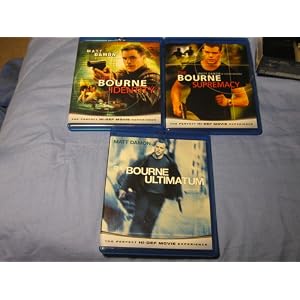 Get and Watch The Bourne Trilogy on Blu-ray