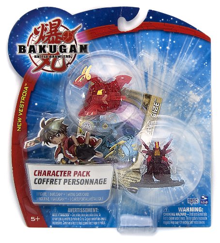 Bakugan Battle Brawlers New Vestroia Series Character Pack (Energize) -  NOT Randomly Picked, Sold As Shown In The Picture! (C51780)