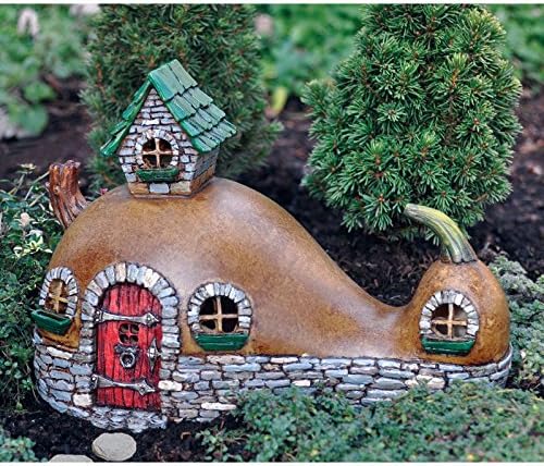 Miniature Dollhouse Fairy Garden ~ Crookneck Cottage ~ NEW Fast Delivery