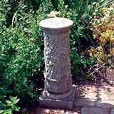 Stone Statue Plinth - Vine Stand Column Pedestal