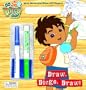 Draw, Diego, Draw! (Go, Diego, Go!) (Write-On/Wipe-Off Activity Book)