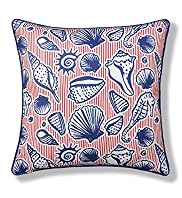 Seashells Print Cushion