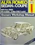 Alfa Romeo Sedan and Coupe 1973 Thru 1980 All Models, 2 Liter