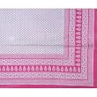 Cotton Sheets for Bed Block Print Queen Size (bshtd548)