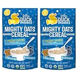 Little Duck Organics オーガニック 赤ちゃん～幼児向け オーツ シリアル(ブルーベリー＆シナモン味)(3.75oz x 2袋)[海外直送品] [並行輸入品]