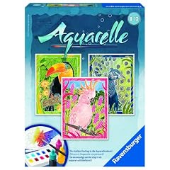 Ravensburger 29313 - E x otische V�gel - Aquarelle Midi, 18 x 24 cm
