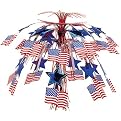 Flag and Stars Cascade Centerpiece