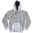 Answer Racing Rockstar Startooth Men's Hoody Zip Pullover Fashion Sweatshirt - White