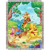 Winnie the Pooh Summer Day Woven Tapestry Throw