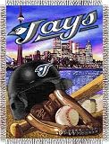 MLB Toronto Blue Jays 48-Inch-by-60-Inch Acrylic Tapestry Throw