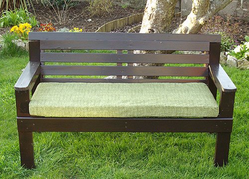 Garden Bench Cushion – 60″ x 18″ x 3″ Olive Green