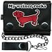 My Weiner Rocks Wallet with Chain