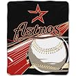 Houston Astros MLB Royal Plush Raschel Blanket (Big Stick Series) (50"x60")