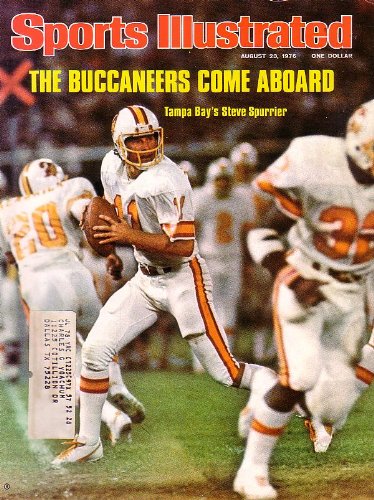 Sports Illustrated Magazine - The Buccaneers Come Aboard: Tampa Bay's Steve Spurrier [August 23, 1976]