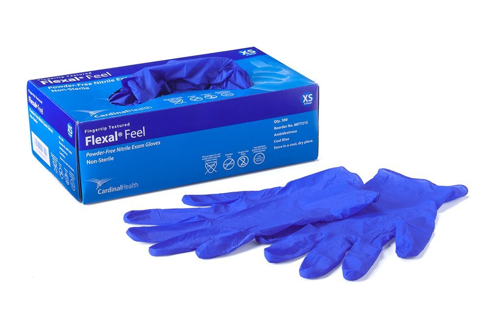 Amazon.com: Cardinal Health 88TN0 Flexal Nitrile Synthetic Non ...