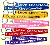 I Love Cheerleading Lanyard - Purple (Brand New)