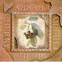 Old America - Cherry by Peter Kelly 13.75X13.75. Art Poster Print