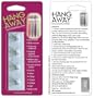 Hang Away Universal Toothbrush Holder (WHITE) with 3M Tape Backing Water & Mildew Proof. Connect Multiple Units. Your Toothbrush Should Not Be A Nick-Nack! See more pictures, click here....