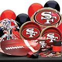 San Francisco 49ers Deluxe Party Kit - 8 guests