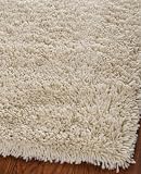 Safavieh SG240V Shag Collection Classic Handmade Ivory Shag Area Runner, 2-Feet 3-Inches by 8-Feet