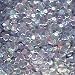 8mm Cup Sequins Pale Blue Crystal Iris Rainbow Iridescent Loose Facet Paillettes Made in USA